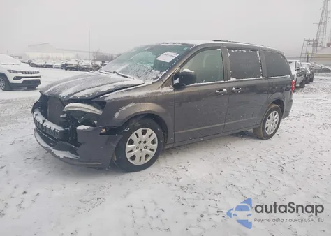 2018 Dodge Grand Caravan Se from USA, damaged, VIN 2C4RDGBG6JR305153